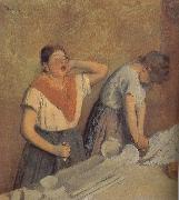Edgar Degas Laundryman oil painting artist